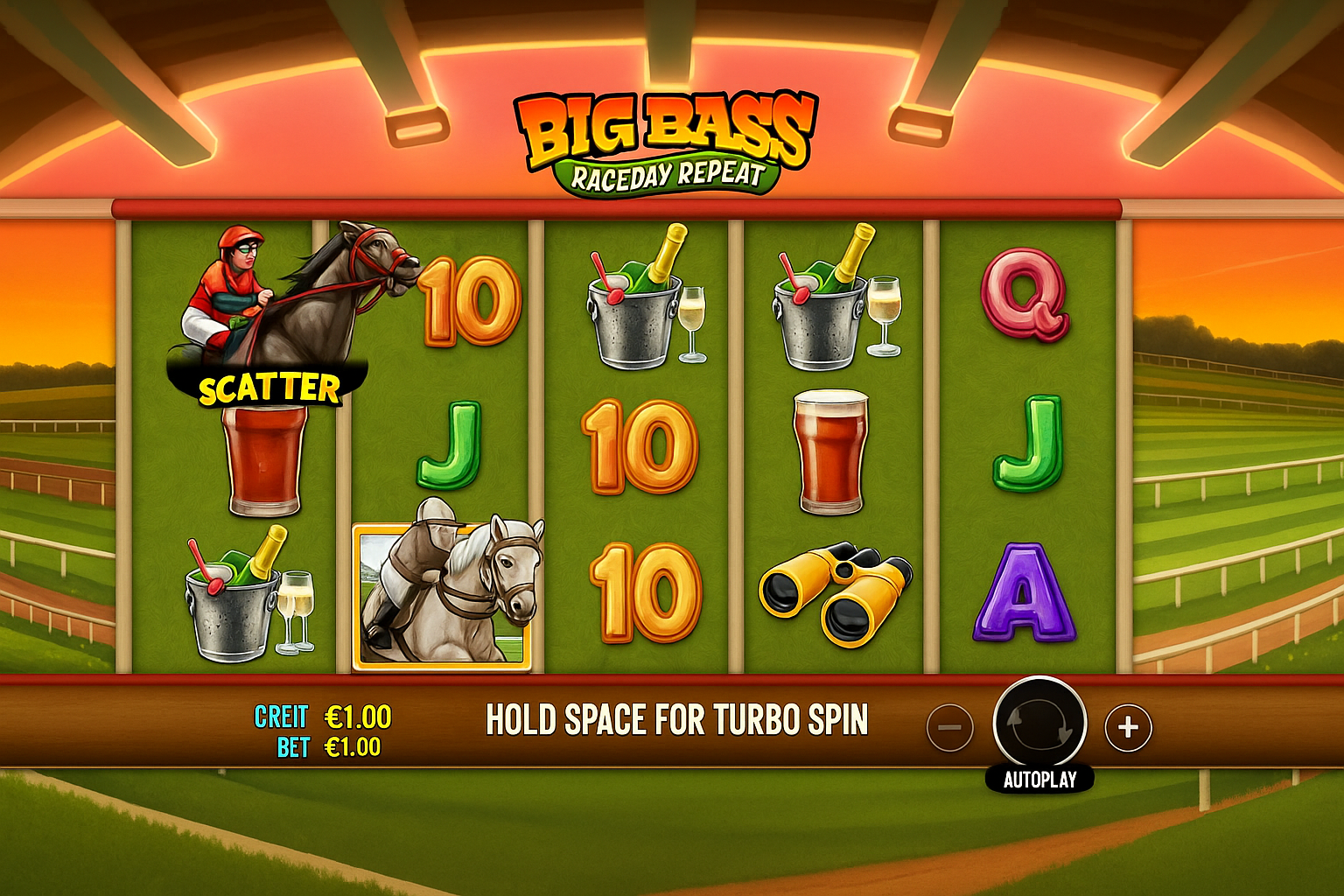 Big Bass Raceday Repeat gameplay